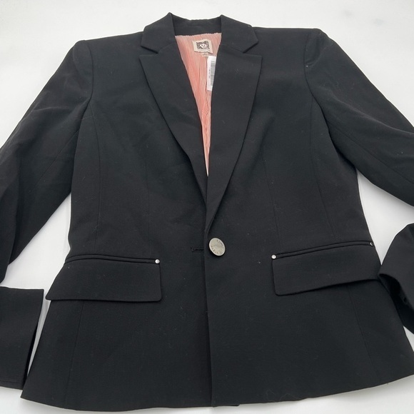 Anne Klein Black Blazer Size 2 Brand New - Picture 7 of 10